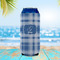 Plaid 16oz Can Sleeve - LIFESTYLE