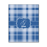 Plaid Wood Print - 16x20 (Personalized)