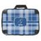 Plaid 18" Laptop Briefcase - FRONT