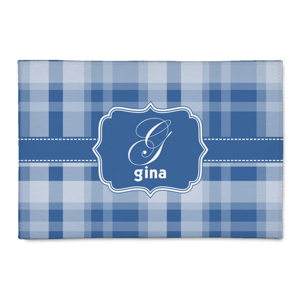 Custom Plaid 2' x 3' Indoor Area Rug (Personalized)