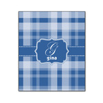 Plaid Wood Print - 20x24 (Personalized)