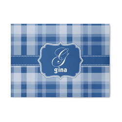 Plaid 5' x 7' Indoor Area Rug (Personalized)