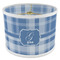 Plaid 8" Drum Lampshade - ANGLE Poly-Film