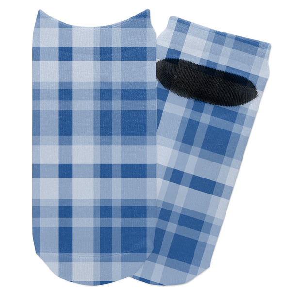 Custom Plaid Adult Ankle Socks