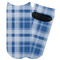 Plaid Adult Ankle Socks - Single Pair - Front and Back