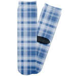 Plaid Adult Crew Socks