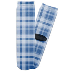 Plaid Adult Crew Socks