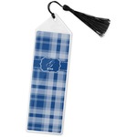 Plaid Book Mark w/Tassel (Personalized)