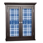 Plaid Cabinet Decal - Medium (Personalized)