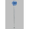 Plaid Clear Plastic 7" Stir Stick - Round - Single Stick