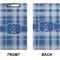 Plaid Clipboard (Legal) (Front + Back)