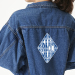 Plaid Large Custom Shape Patch - 2XL (Personalized)