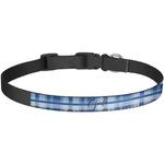 Plaid Dog Collar - Large (Personalized)