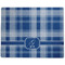 Plaid Dog Food Mat - Large without Bowls