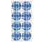 Plaid Drink Topper - Medium - Set of 12