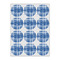 Plaid Drink Topper - Small - Set of 12