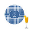 Plaid Drink Topper - Small - Single with Drink