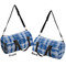 Plaid Duffle bag small front and back sides