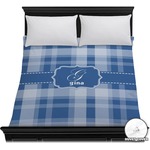 Plaid Duvet Cover - Full / Queen (Personalized)