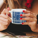 Plaid Double Shot Espresso Cup - Single (Personalized)