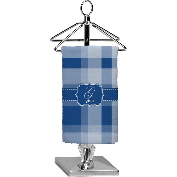 Custom Plaid Finger Tip Towel - Full Print (Personalized)