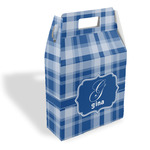 Plaid Gable Favor Box (Personalized)