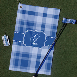 Plaid Golf Towel Gift Set (Personalized)