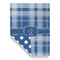 Plaid House Flags - Double Sided - FRONT FOLDED