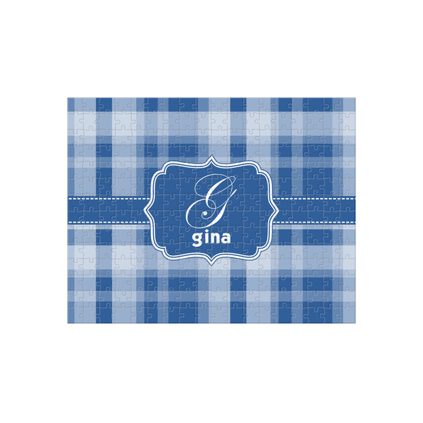 Custom Plaid 252 pc Jigsaw Puzzle (Personalized)