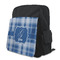 Plaid Kid's Backpack - MAIN