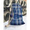 Plaid Laundry Bag in Laundromat