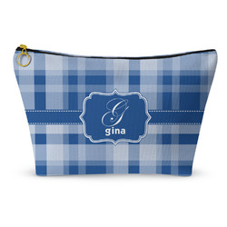 Plaid Makeup Bag - Small - 8.5"x4.5" (Personalized)