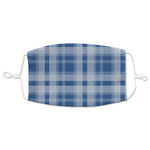 Plaid Adult Cloth Face Mask - XLarge