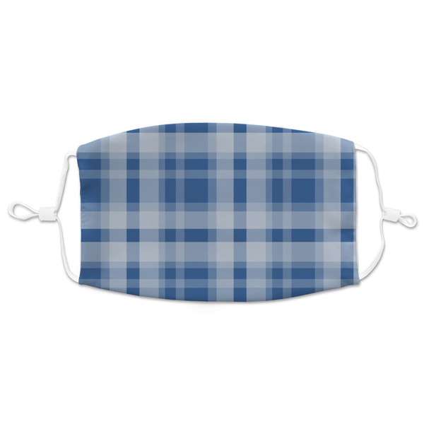 Custom Plaid Adult Cloth Face Mask - XLarge