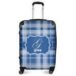 Plaid Suitcase - 24" Medium - Checked (Personalized)