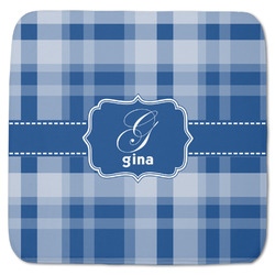 Plaid Memory Foam Bath Mat - 48"x48" (Personalized)