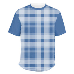 Plaid Men's Crew T-Shirt