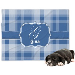 Plaid Dog Blanket - Regular (Personalized)