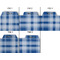 Plaid Page Dividers - Set of 5 - Approval