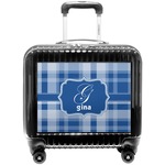 Plaid Pilot / Flight Suitcase (Personalized)