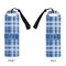 Plaid Plastic Bookmarks - Approval