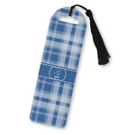 Plaid Plastic Bookmark (Personalized)