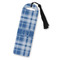 Plaid Plastic Bookmarks - Front