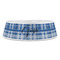 Plaid Plastic Pet Bowls - Large - FRONT