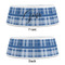 Plaid Plastic Pet Bowls - Medium - APPROVAL