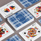 Plaid Playing Cards - Front & Back View