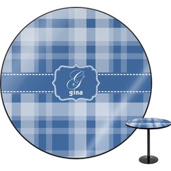 Plaid Round Table (Personalized)