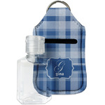 Plaid Hand Sanitizer & Keychain Holder (Personalized)