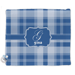 Plaid Security Blanket - Single Sided (Personalized)