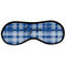 Plaid Sleeping Eye Mask - Front Large